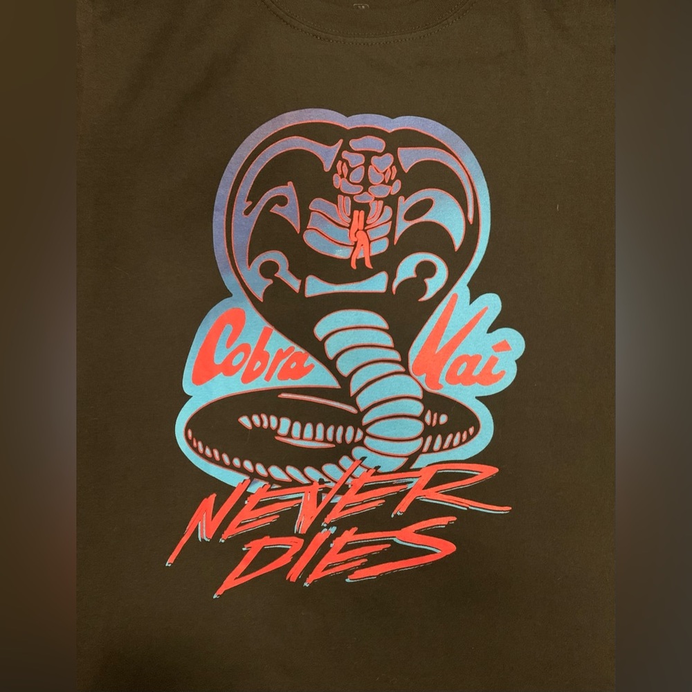 Unisex Cobra Kai Never Dies T-Shirt